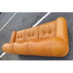 DIVANO 3 POSTI DESIGN Mobil Girgi MOD. Sapporo SOFA ARMCHAIR ANNI 70