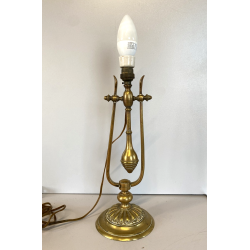 LAMPADA TAVOLO SCRIVANIA BRACCIO ORIENTABILE ABATJOUR  OTTONE TABLE LAMP  '40