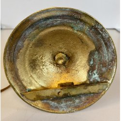 LAMPADA TAVOLO SCRIVANIA BRACCIO ORIENTABILE ABATJOUR  OTTONE TABLE LAMP  '40