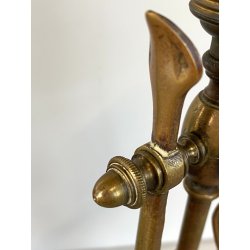 LAMPADA TAVOLO SCRIVANIA BRACCIO ORIENTABILE ABATJOUR  OTTONE TABLE LAMP  '40