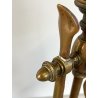 LAMPADA TAVOLO SCRIVANIA BRACCIO ORIENTABILE ABATJOUR  OTTONE TABLE LAMP  '40