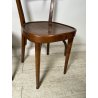LOTTO 4 SEDIE STILE THONET ANTICHE LEGNO FAGGIO CURVATO PRIMI 1900 CHAIR OSTERIA