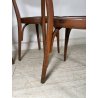 LOTTO 4 SEDIE STILE THONET ANTICHE LEGNO FAGGIO CURVATO PRIMI 1900 CHAIR OSTERIA