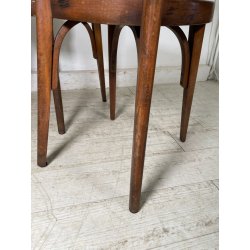 LOTTO 4 SEDIE STILE THONET ANTICHE LEGNO FAGGIO CURVATO PRIMI 1900 CHAIR OSTERIA