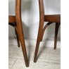 LOTTO 4 SEDIE STILE THONET ANTICHE LEGNO FAGGIO CURVATO PRIMI 1900 CHAIR OSTERIA