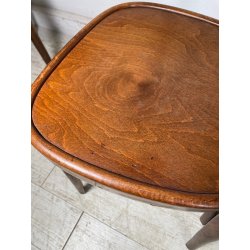 LOTTO 4 SEDIE STILE THONET ANTICHE LEGNO FAGGIO CURVATO PRIMI 1900 CHAIR OSTERIA