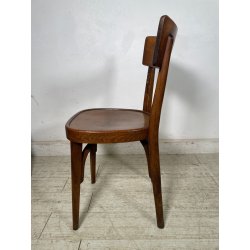 LOTTO 4 SEDIE STILE THONET ANTICHE LEGNO FAGGIO CURVATO PRIMI 1900 CHAIR OSTERIA