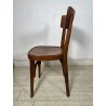 LOTTO 4 SEDIE STILE THONET ANTICHE LEGNO FAGGIO CURVATO PRIMI 1900 CHAIR OSTERIA