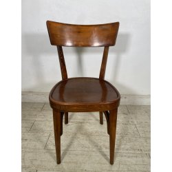 LOTTO 4 SEDIE STILE THONET ANTICHE LEGNO FAGGIO CURVATO PRIMI 1900 CHAIR OSTERIA