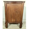ANTICO COMODINO COMODA epoca 800 legno noce 2 VANI Anta Ribalta OLD NIGHTSTAND