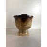 ANTICO VASO ALABASTRO RITUALE CINESE PRESE LATERALI DECORO INCISO DRAGHI 11 cm/h