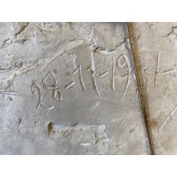 ANTICO BASSORILIEVO PLACCA DECORATIVA GESSO SCENA GENERE DANZA MUSICA ALPI '900