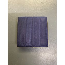 STUPENDO ANTICO CIONDOLO SPILLA FILIGRANA ARGENTO 800 DIPINTO MINIATURA '900