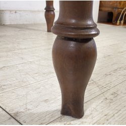 ANTICO PICCOLO TAVOLO PRANZO RETTANGOLARE LEGNO ABETE CASSETT0 TABLE SALA 1800