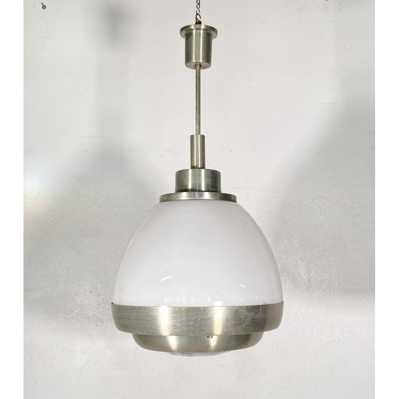 LAMPADARIO DESIGN Pia Guidetti Crippa MOD. 940 p METALLO LAMPADA SOFFITTO 1960