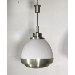 LAMPADARIO DESIGN Pia Guidetti Crippa MOD. 940 p METALLO LAMPADA SOFFITTO 1960