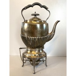 ANTICO SET 4pz. da TE CAFFE  SAMOVAR TEIERA BRICCO LATTE ZUCCHERIERA VITTORIANO