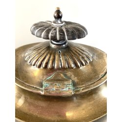 ANTICO SET 4pz. da TE CAFFE  SAMOVAR TEIERA BRICCO LATTE ZUCCHERIERA VITTORIANO