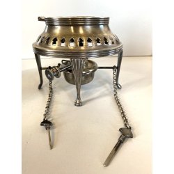 ANTICO SET 4pz. da TE CAFFE  SAMOVAR TEIERA BRICCO LATTE ZUCCHERIERA VITTORIANO