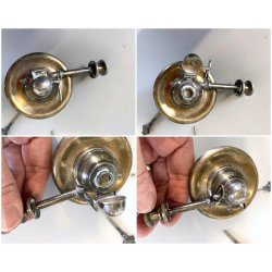 ANTICO SET 4pz. da TE CAFFE  SAMOVAR TEIERA BRICCO LATTE ZUCCHERIERA VITTORIANO