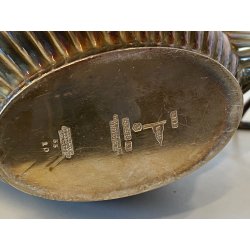 ANTICO SET 4pz. da TE CAFFE  SAMOVAR TEIERA BRICCO LATTE ZUCCHERIERA VITTORIANO