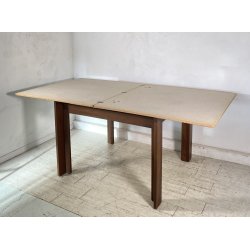 TAVOLO GIOCO DESIGN Afra e Tobia Scarpa MOD. 778 ANNI 60 CASSINA ALLUNGABILE