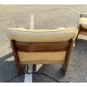 COPPIA POLTRONA Mario Marenco DESIGN 1970 Mobilgirgi ARMCHAIR LEGNO DIVANO ITALY