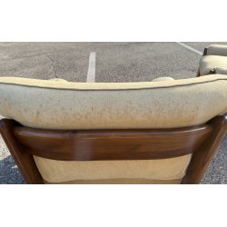 COPPIA POLTRONA Mario Marenco DESIGN 1970 Mobilgirgi ARMCHAIR LEGNO DIVANO ITALY