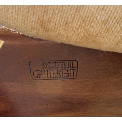 COPPIA POLTRONA Mario Marenco DESIGN 1970 Mobilgirgi ARMCHAIR LEGNO DIVANO ITALY