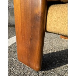 COPPIA POLTRONA Mario Marenco DESIGN 1970 Mobilgirgi ARMCHAIR LEGNO DIVANO ITALY