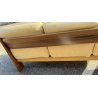 DIVANO Mario Marenco DESIGN 1970 Mobilgirgi ARMCHAIR LEGNO STOFFA POLTRONA ITALY