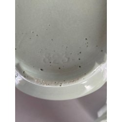 SERVIZIO Caffè 12 pers. PORCELLANA Jugendstil ART NOUVEAU BIANCO VERDE AUSTRIA