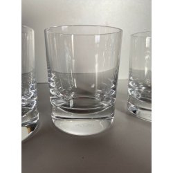 SET 6 BICCHIERI MOD Perfection TUMBLER BASSO CRISTALLO BACCARAT  ø 6,1 x 7,8cm/h