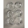 SET 6 BICCHIERI MOD Perfection TUMBLER BASSO CRISTALLO BACCARAT  ø 6,1 x 7,8cm/h