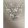 SET 6 BICCHIERI MOD Perfection TUMBLER BASSO CRISTALLO BACCARAT  ø 6,1 x 7,8cm/h