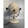 LAMPADA da TAVOLO ABATJOURS ORIENTABILE DESIGN ANONIMO EYEBALL LAMP WHITE '60