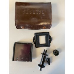 FOTOCAMERA YASHICA 635  REFLEX 6X6-35mm Yashikor 80mm f/3.5 BORSA CONVERSION KIT