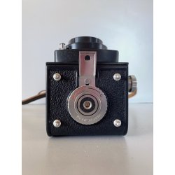 FOTOCAMERA YASHICA 635  REFLEX 6X6-35mm Yashikor 80mm f/3.5 BORSA CONVERSION KIT