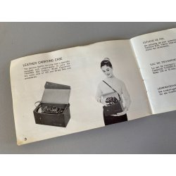 FOTOCAMERA YASHICA 635  REFLEX 6X6-35mm Yashikor 80mm f/3.5 BORSA CONVERSION KIT