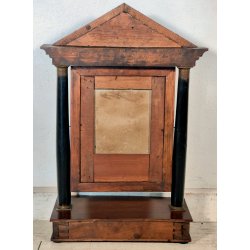 ANTICA PSICHE a TEMPIO SPECCHIO da TAVOLO BASCULANTE CASSETTO LEGNO NOCE IMPERO