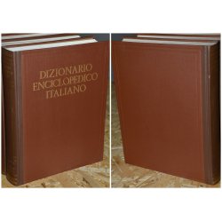 ANTICO DIZIONARIO ENCICLOPEDICO Treccani 15 LIBRI epoca 1970 Atlante Geografico