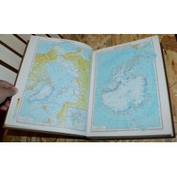 ANTICO DIZIONARIO ENCICLOPEDICO Treccani 15 LIBRI epoca 1970 Atlante Geografico