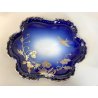 SET CAFFE PORCELLANA Rosenthal BLU COBALTO DECORO LIBERTY SILVER OVERLAY DANNI