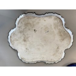 SET CAFFE PORCELLANA Rosenthal BLU COBALTO DECORO LIBERTY SILVER OVERLAY DANNI