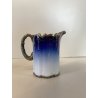 SET CAFFE PORCELLANA Rosenthal BLU COBALTO DECORO LIBERTY SILVER OVERLAY DANNI