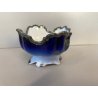 SET CAFFE PORCELLANA Rosenthal BLU COBALTO DECORO LIBERTY SILVER OVERLAY DANNI