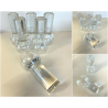 LOTTO 14 BICCHIERI CRISTALLO DESIGN ATTR. Sergio Asti MID CENTURY MODERN '70s