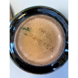 ANTICO SERVIZIO Te CAFFè 6 Pers. ART DECO' CERAMICHE Ribassanelli ROMA VERDE '30