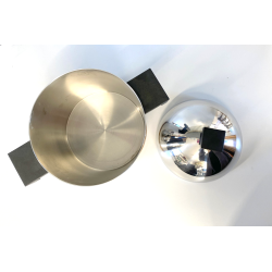 PENTOLA La Cupola POT ACCIAIO INOX 18/10 DESIGN Aldo Rossi PER Alessi  2001