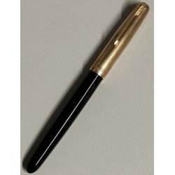ANTICA PENNA STILOGRAFICA Parker 51 anni 50 ORO 12k Gold Filled OLD FOUNTAIN PEN